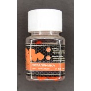 Наживка силіконова, плаваюча, в діпі, EOS, Кукурудза, 10мм, 21шт/уп, Суниця, червоний